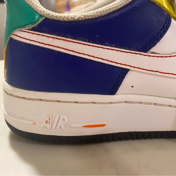Multicolor -Nike Air Force Ones, 4.5Y - Picture 4 of 7